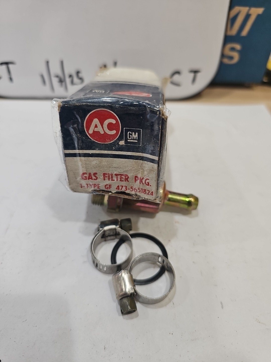 NOS A/C Delco GF473/5651824 Fuel Filter - Image 3