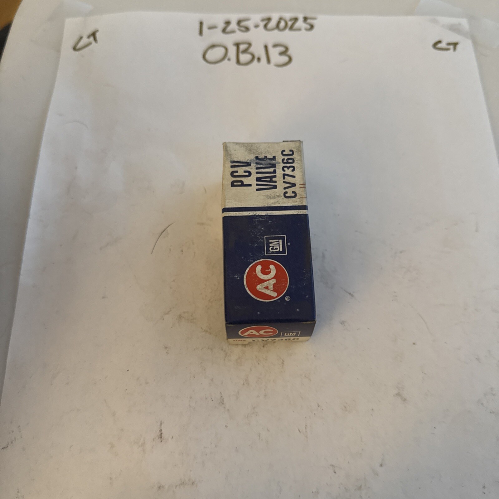 ‘NOS’ AC PCV Valve CV736C......OEM for Corvette, Camaro, Chevelle, Chevy... - Image 3