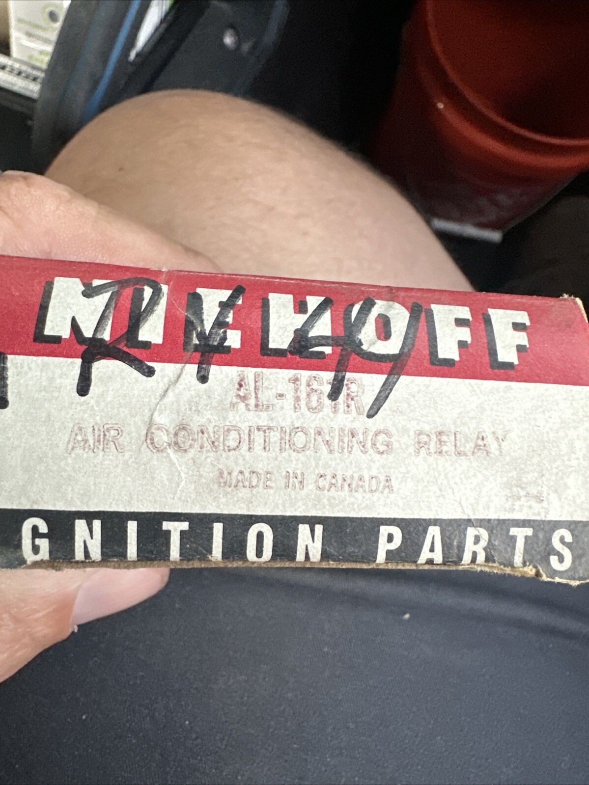 NOS AIR CONDITIONER ANTI DIESELING RELAY FITS 1981 1982 1983 DODGE CHRYSLER PLYM - Image 3