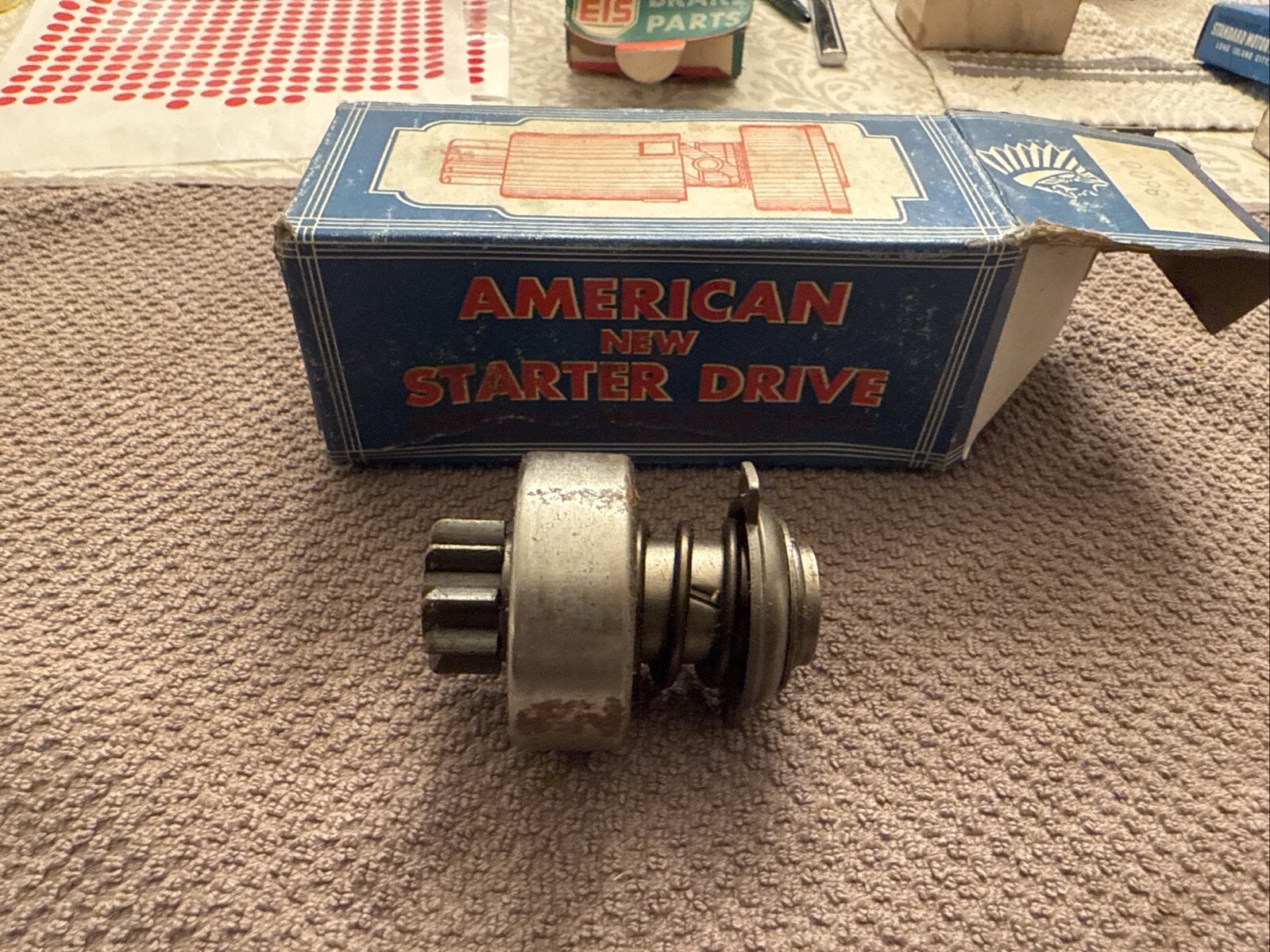 NOS American Standard Drive Service Bendix Starter Drive Gear 8600 - Image 3
