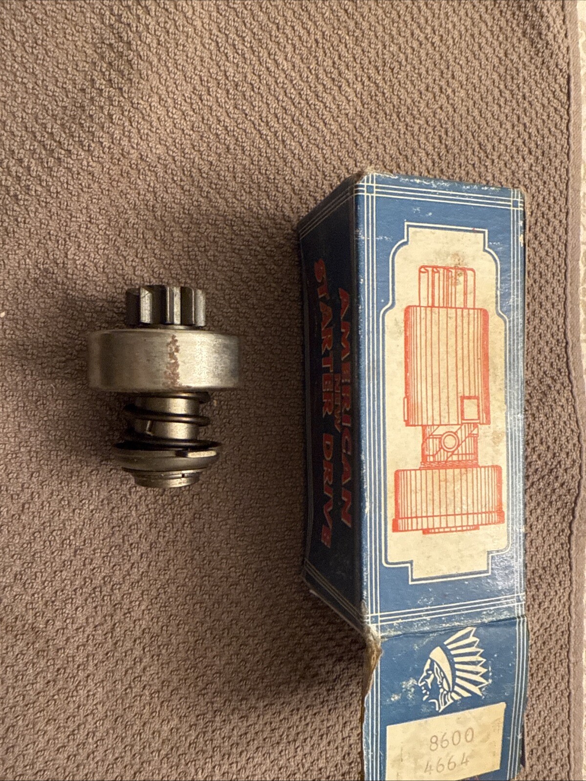 NOS American Standard Drive Service Bendix Starter Drive Gear 8600 - Image 4