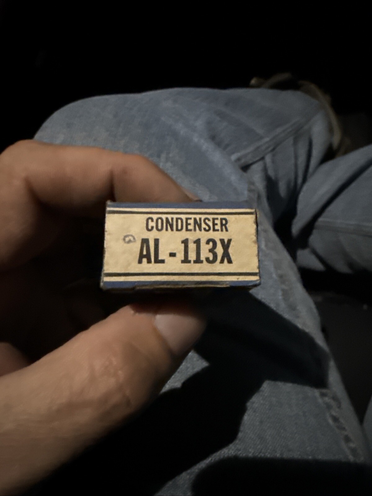 NOS Blue Streak AL113X AL116X Ignition Condenser