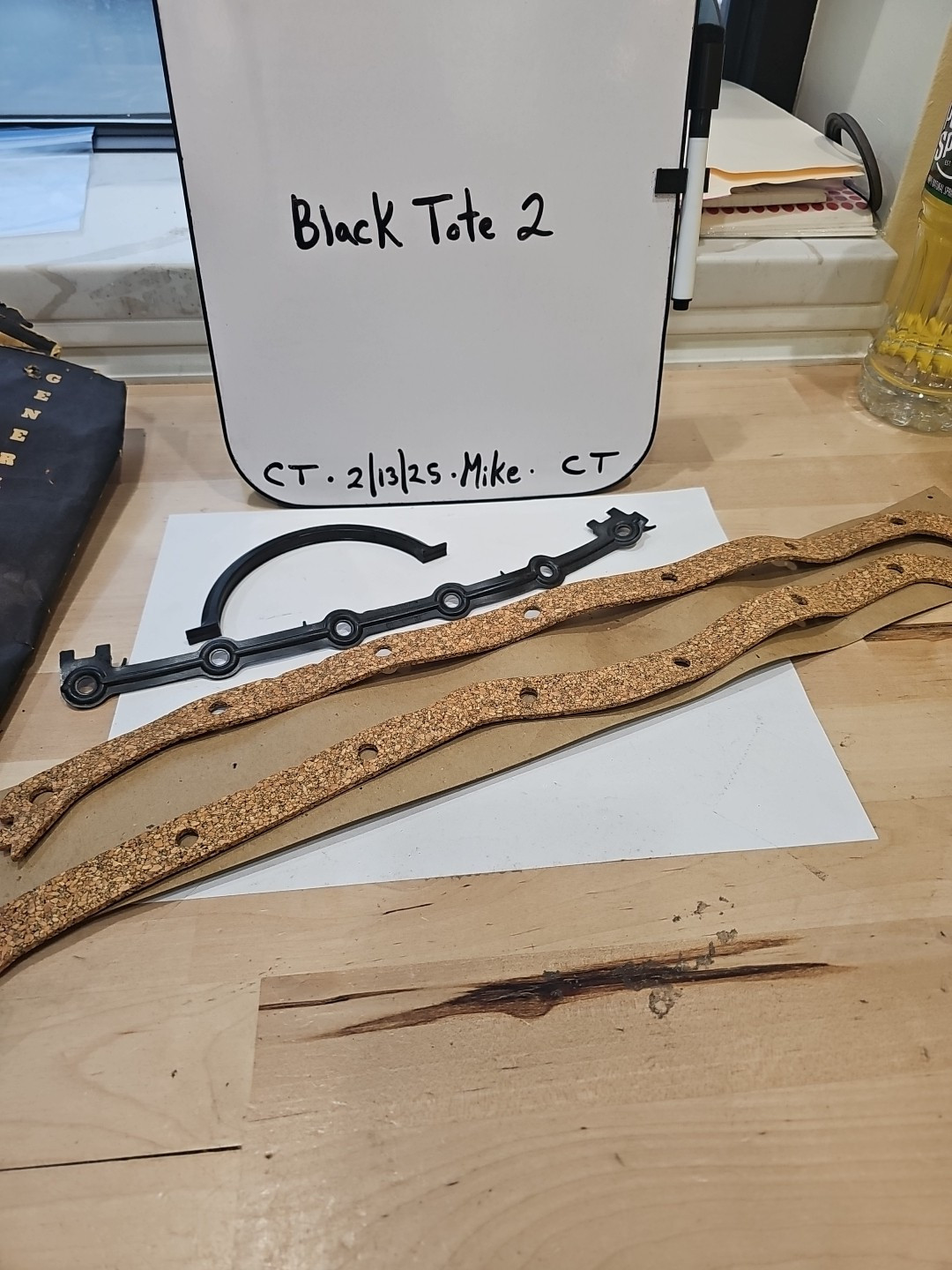 NOS GM 3930961 Gasket, Oil Pan 64 - 76 1964-1965 T/6 1970-76 6 Cyl