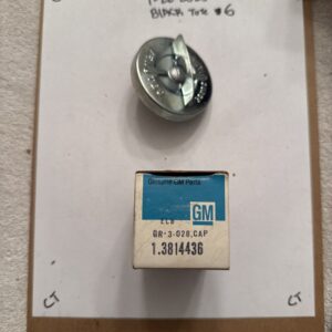 NOS GM 53-62 C1 Corvette 61-64 Corvair Gas Cap 3814436 NCRS Spyder Corsa 283 327