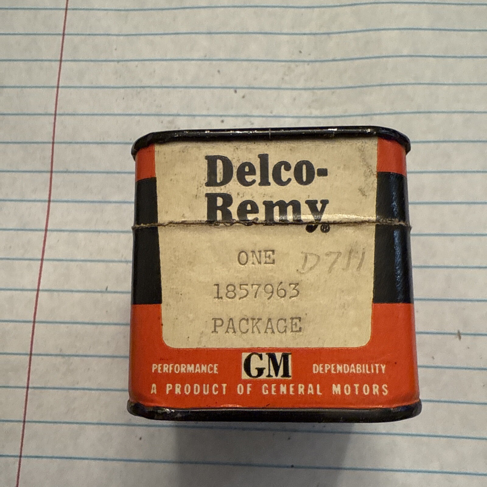 NOS Genuine GM Delco Remy generator 3 brush set #1857963 1937-39 Chevy ALL - Image 3
