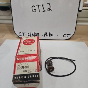 NOS NIEHOFF AUTOMOTIVE SINGLE CONTACT LEAD LIGHT WIRING NEW OLD STOCK NOS LS-102