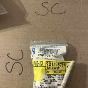 NOS OEM GM 2004 2006 GTO LUG NUT CAP GM # 92115769 (4 Pack) NOS