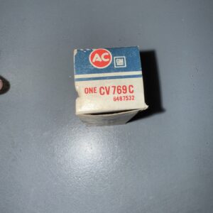 NOS ORIGINAL VINTAGE OEM AC SPARK PLUG DIV.DELCO GM PCV VALVE CV769C CV-769C USA
