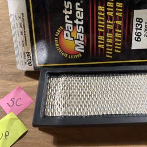 NOS Parts Master 66138 Air Filter Crosses To Wix 46138