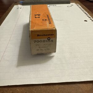 NOS Rochester Cigarette Housing Retainer Camaro Nova Impala 442 Firebird 7002184