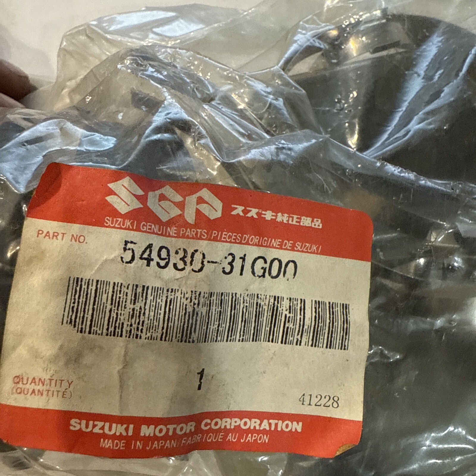 NOS SUZUKI 54930-31G00 OUTTER BOOT SET KING QUAD SUPERCEEDS 34930-31G00 - Image 3
