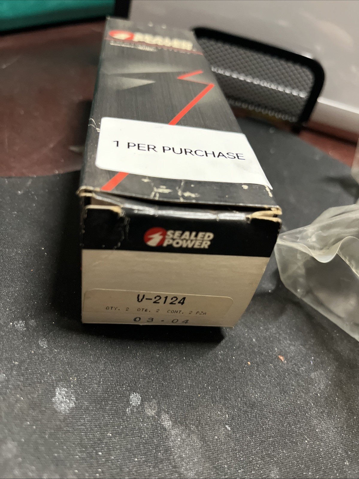 NOS Sealed Power Engine Intake Valve V-2124 1 Per Purchase - Image 3