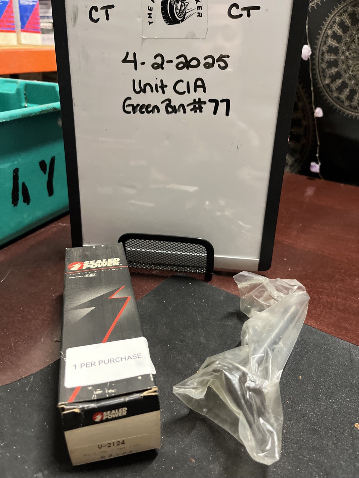 NOS Sealed Power Engine Intake Valve V-2124 1 Per Purchase