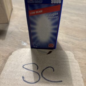 NOS Wagner Lighting 9006 Light Bulb - LOW BEAM (Box of 1) 12V