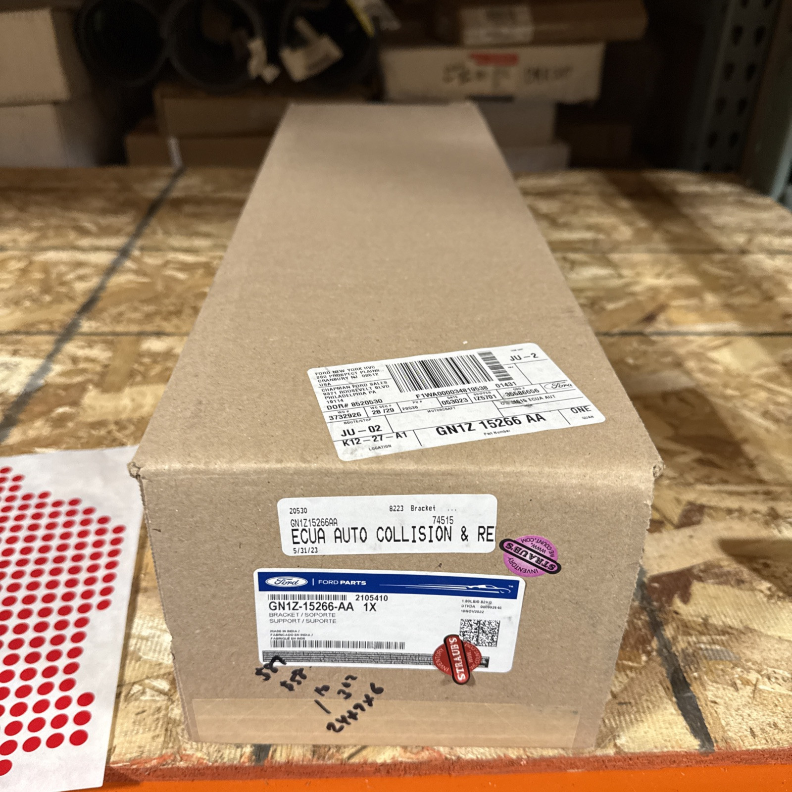 New Front Passenger Side Fog Light Bezel for 2018-2022 Ford Ecosport GN1Z15266AA - Image 3