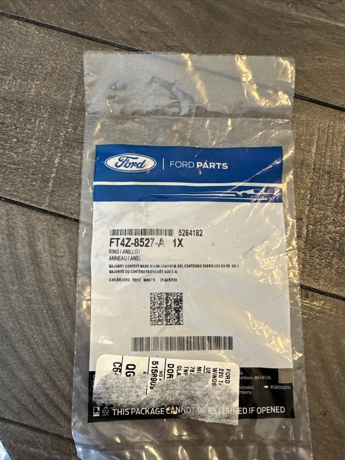 New Genuine Ford Explorer Solenoid O-Ring Sealing FT4Z8527A