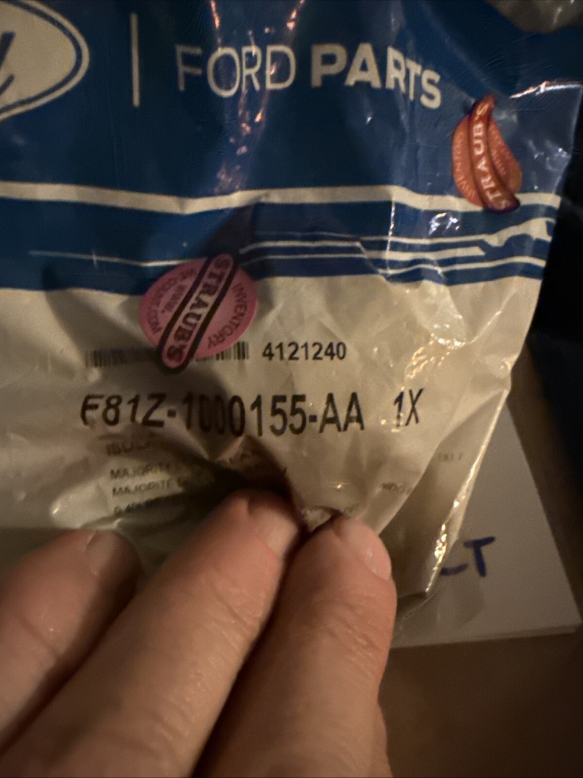 New Genuine Ford Insulator F81Z1000155AA / F81Z-1000155-AA OEM - Image 3