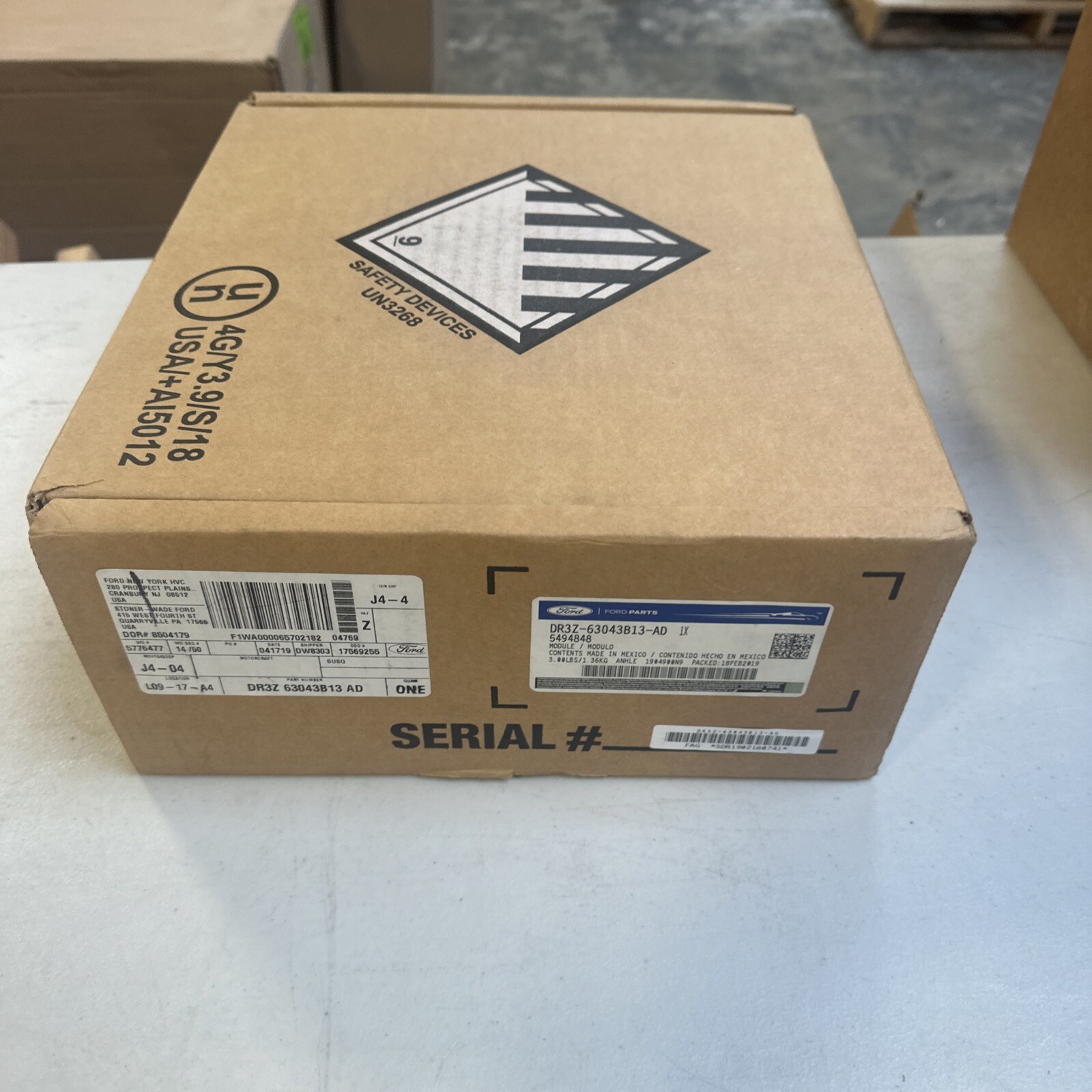 New Genuine Ford Mustang Module (2010-2014) OE DR3Z63043B13AD - Image 3