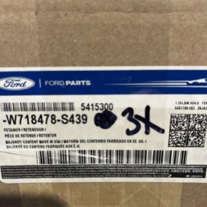 New Genuine Ford Nut Retainer W718478S439 / W718478-S439 OEM (3 Pack)