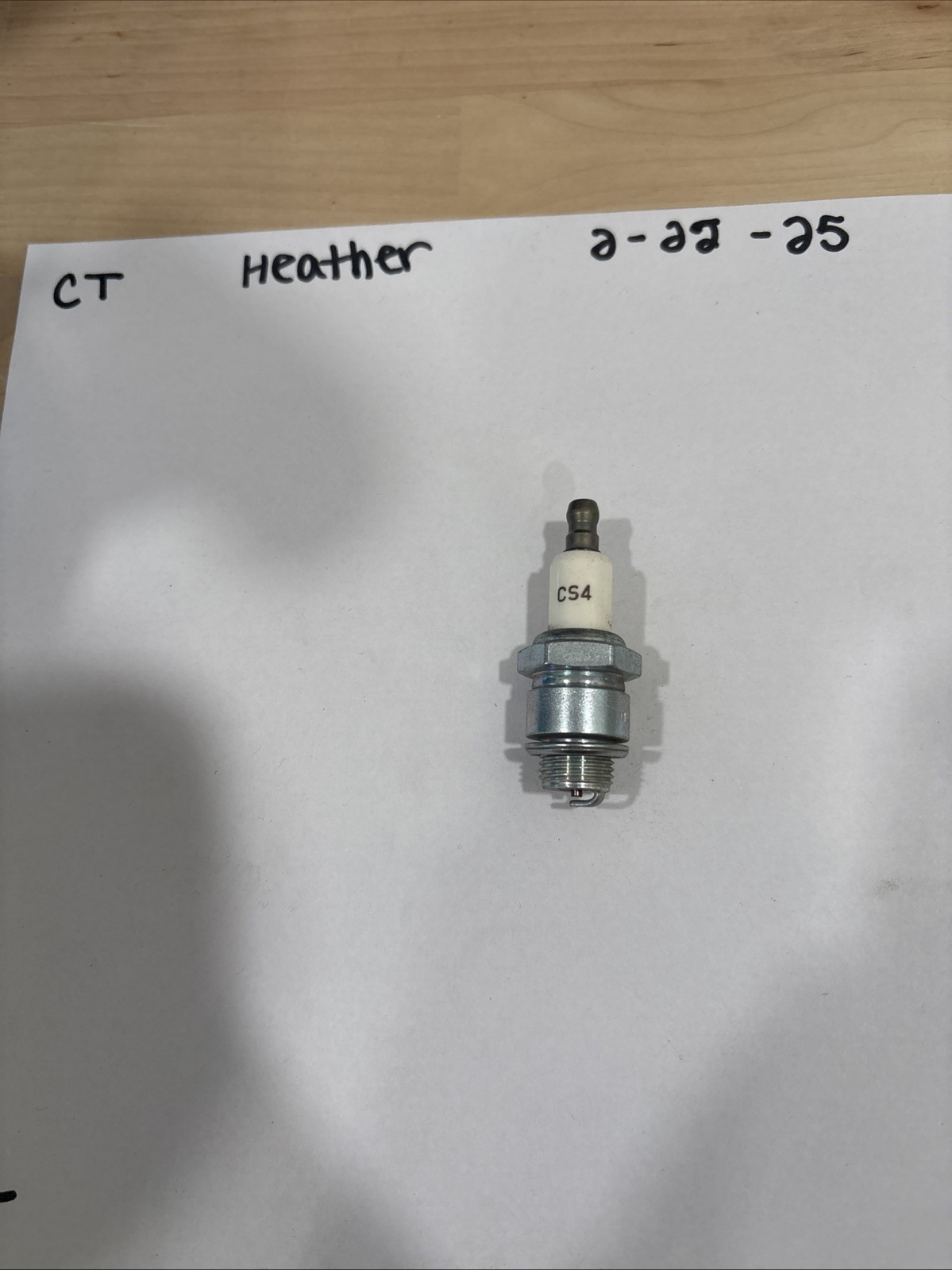 New Genuine NGK CS4 Spark Plug Commercial Series Stock #4864