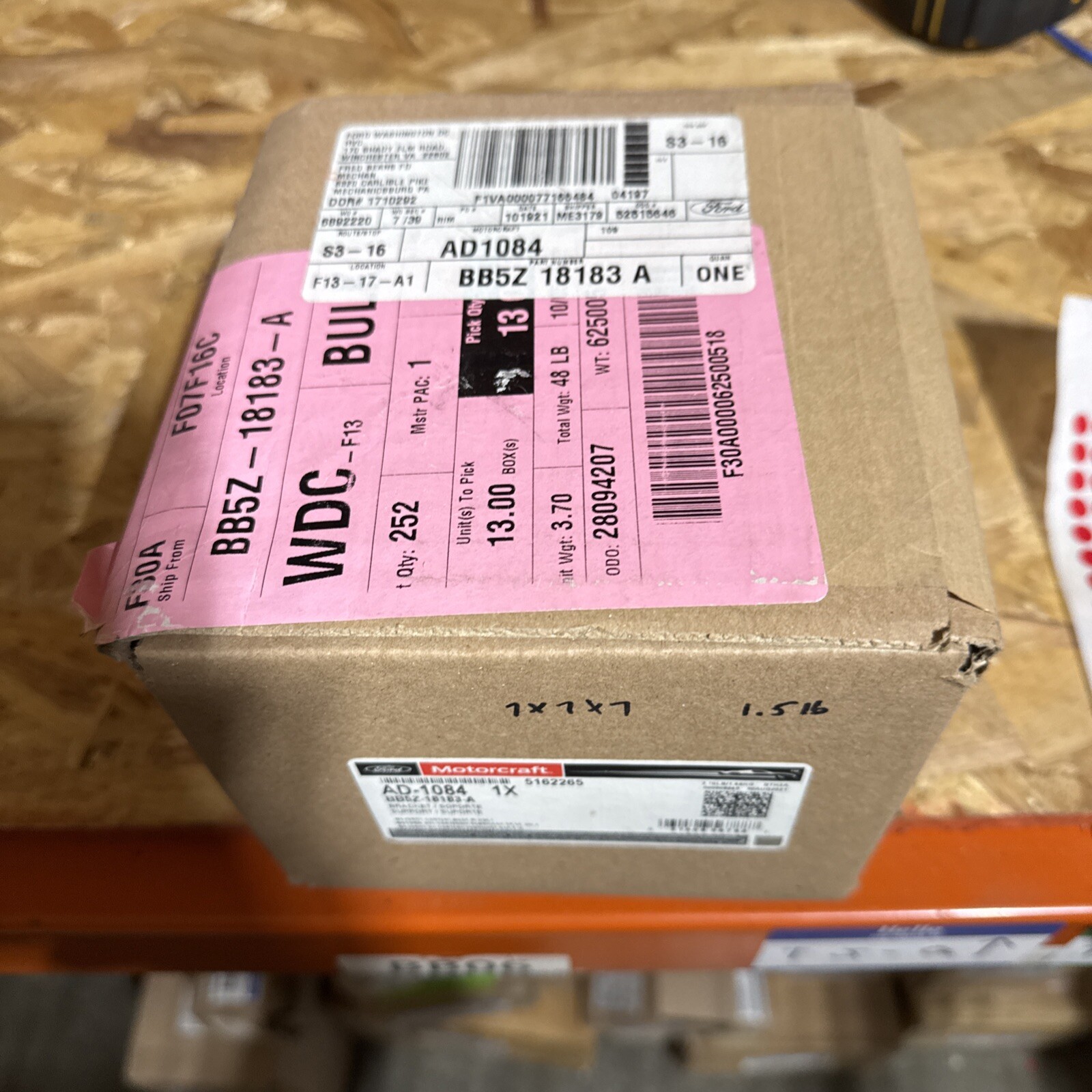 New OEM Ford Upper Front Strut Brace Bracket 2011-2013 Explorer BB5Z-18183-A - Image 3