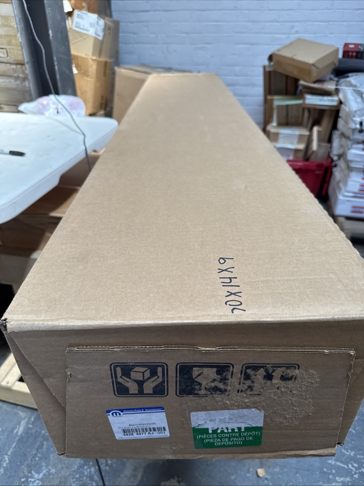 New OEM Mopar Steering Rack And Pinion Assy 2019-2023 JEEP CHEROKEE 68284077AJ - Image 3