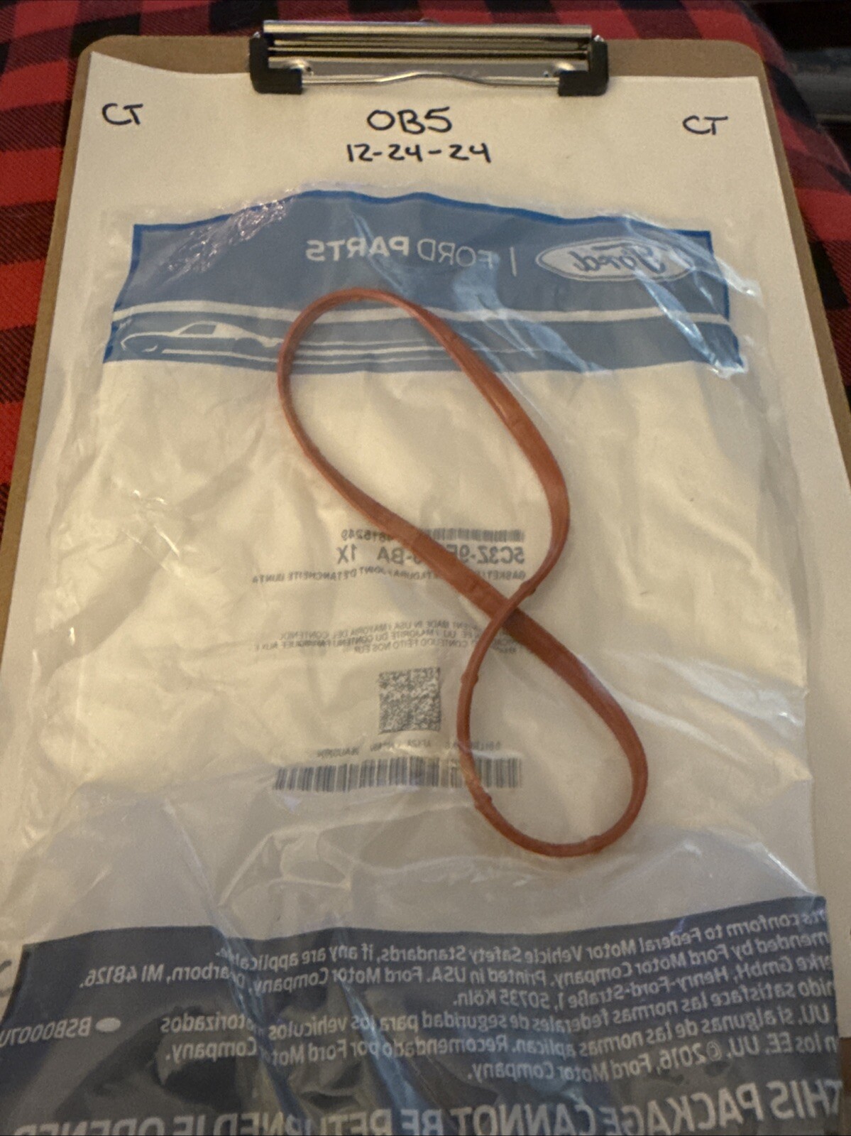 New Oem Ford Diesel Intake Gasket 5C3Z-9E936-BA - Image 3