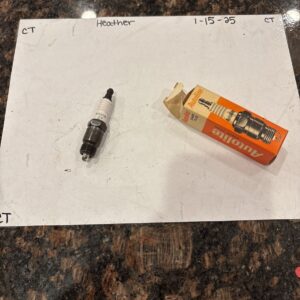 New Old Autolite Spark Plugs Part #27 Resistor Power Tip
