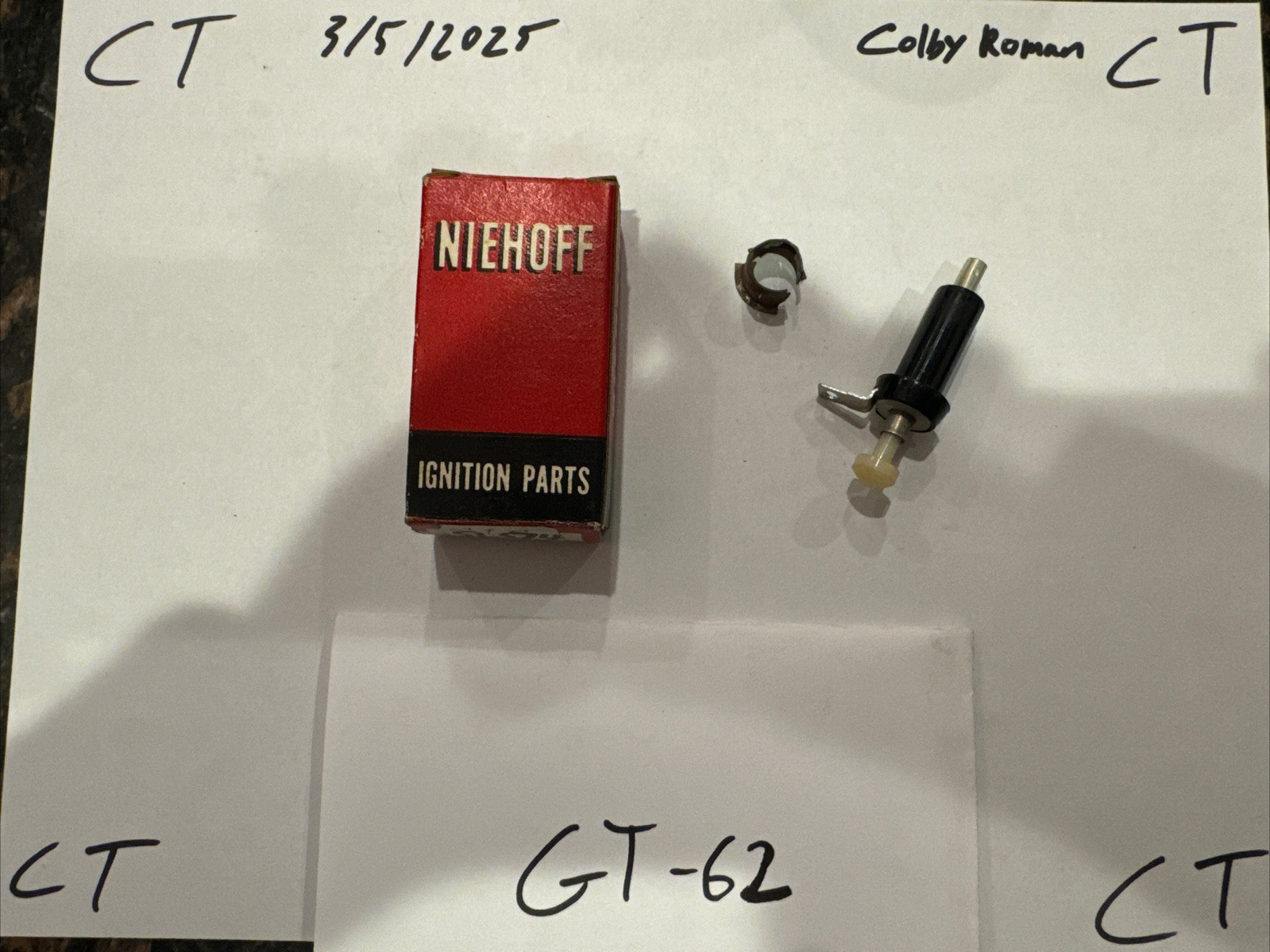 Niehoff ignition parts SLS91
