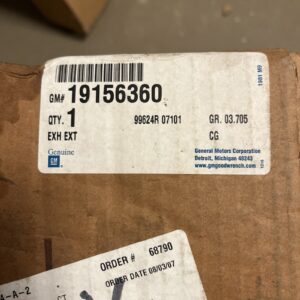 OEM Genuine GM 2007 Escalade Yukon Cat Back Exhaust Tip 19156360 NOS