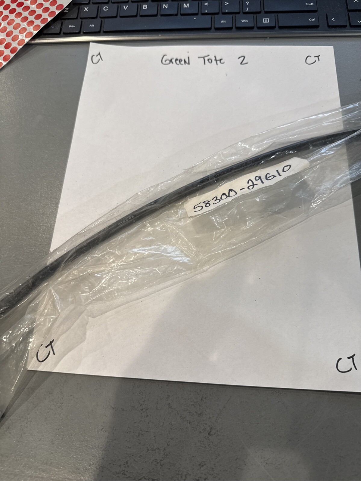 OEM SUZUKI GSXR600 / GSXR750 THROTTLE CABLE ASSEMBLIES 58300-29G00 / 58300-29G10