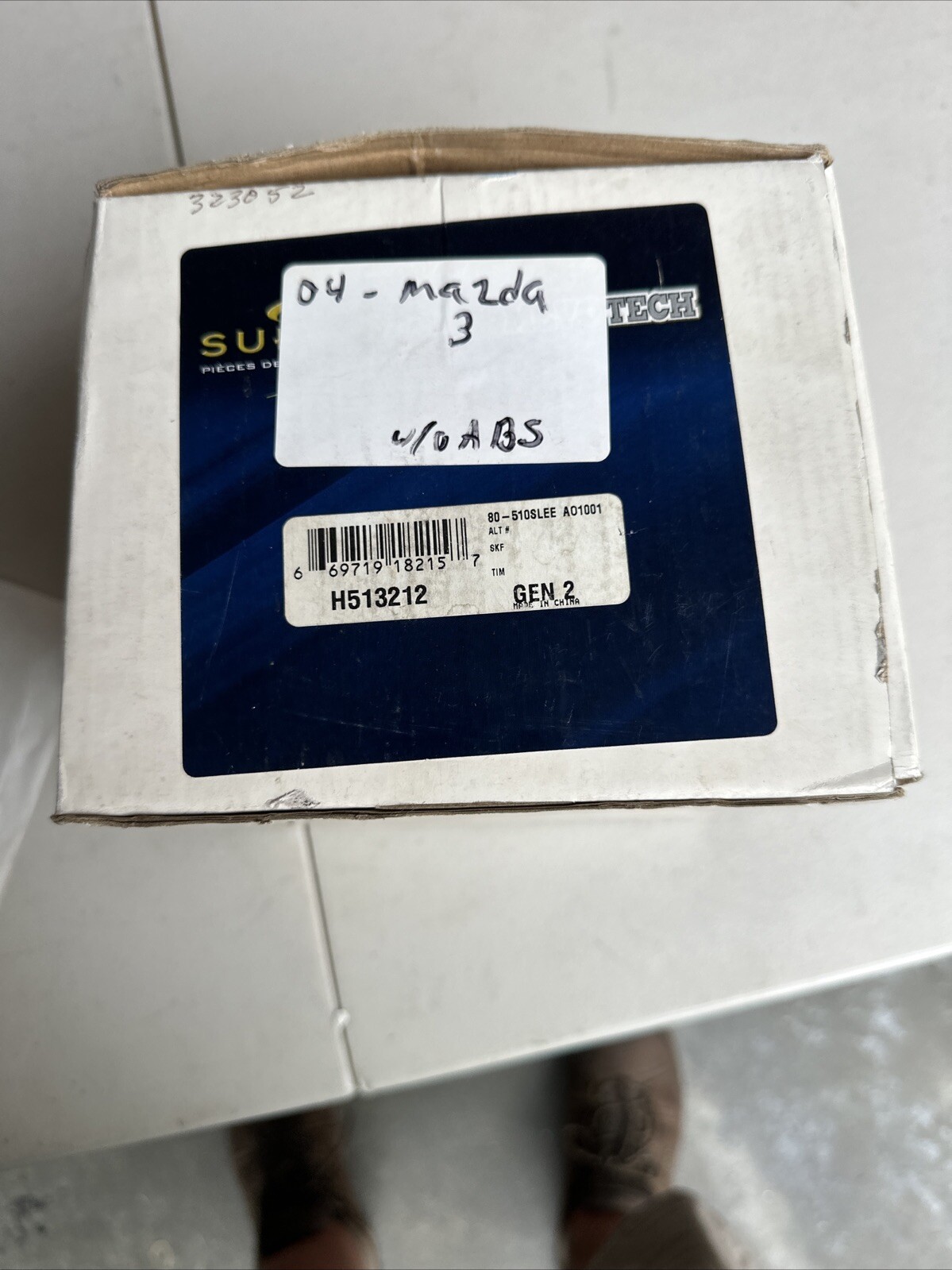 One New Mevotech BXT Wheel Bearing and Hub Assembly Front H513212 for Mazda