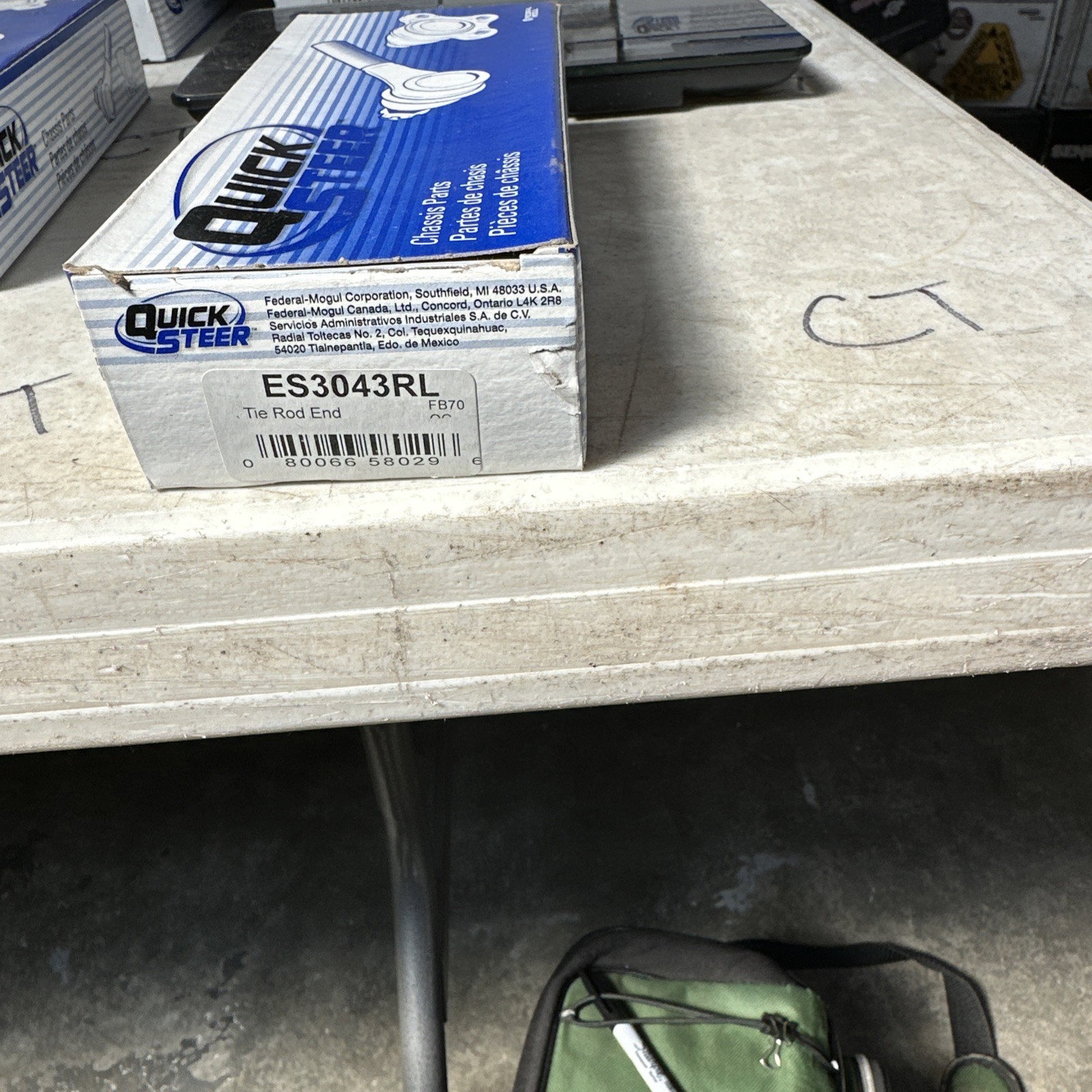 Outer Tie Rod End Quick Steer (ES3048RL)