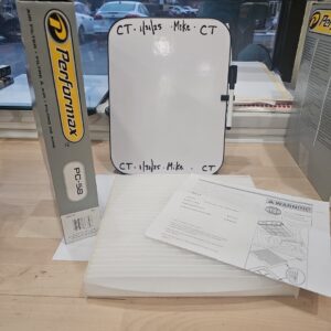 Performax PC-58 Cabin Air Filter C35519 Fits 11-15 Honda Civic 1.8L 4Cyl