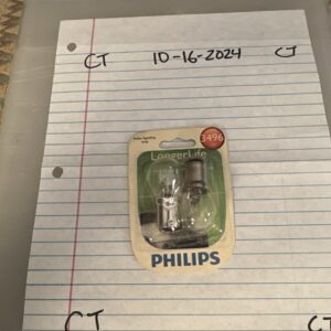 Philips LongerLife 3496 27/8.3W Two Bulbs Rear Turn Signal Light Replacement OE