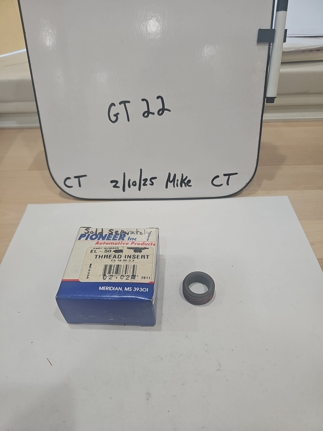 Pioneer Automotive Products Thread Insert # EL-50 *Sold Individually