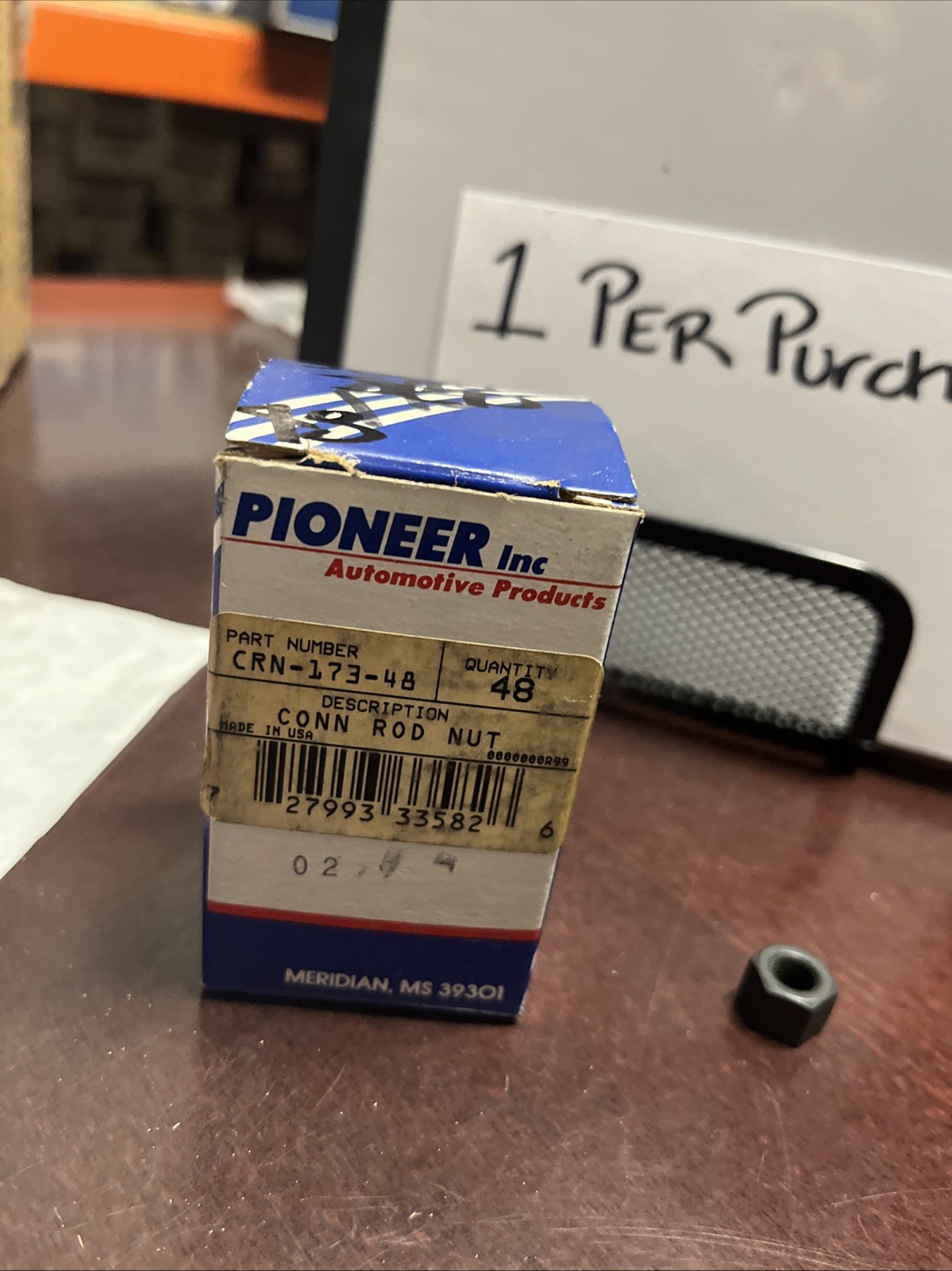 Pioneer Engine Connecting Rod Nut CRN-173 - Image 4