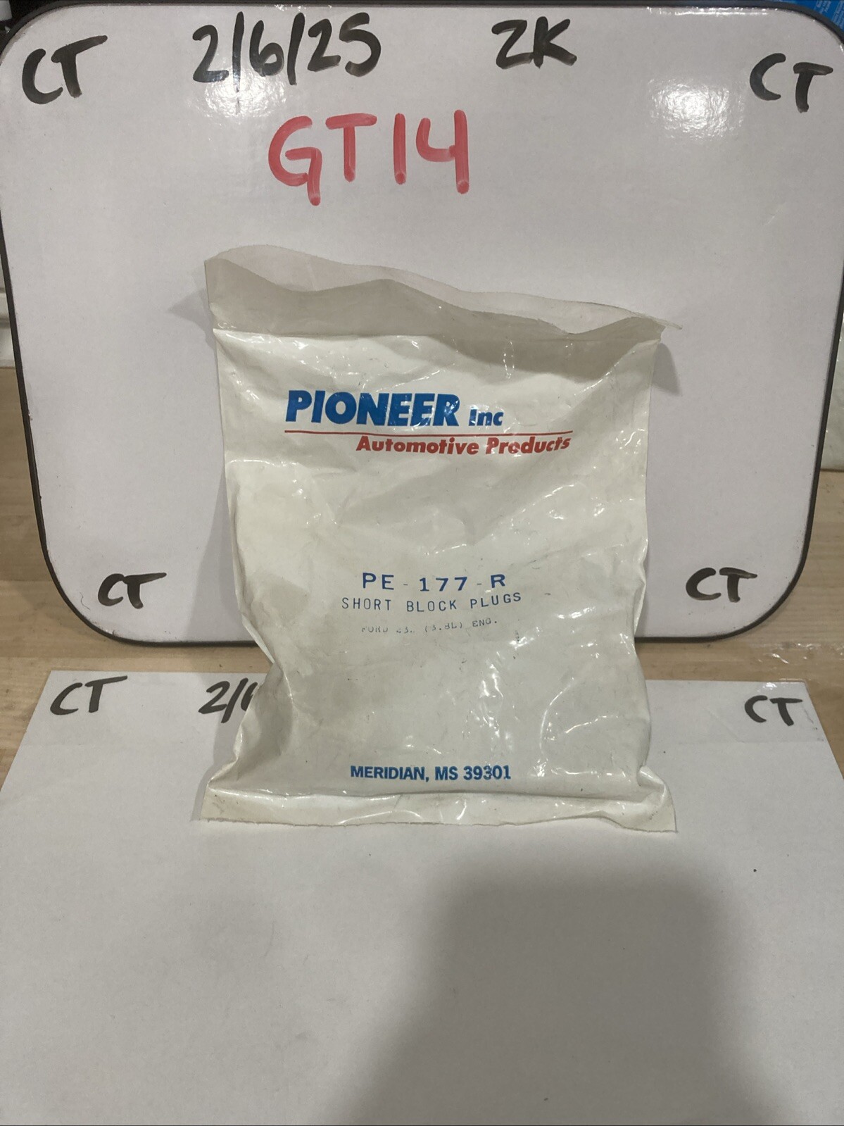 Pioneer Engine Expansion Block Plugs PE-177-R