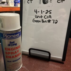 Pioneer Fast Drying Engine Enamel, Gloss White T-55