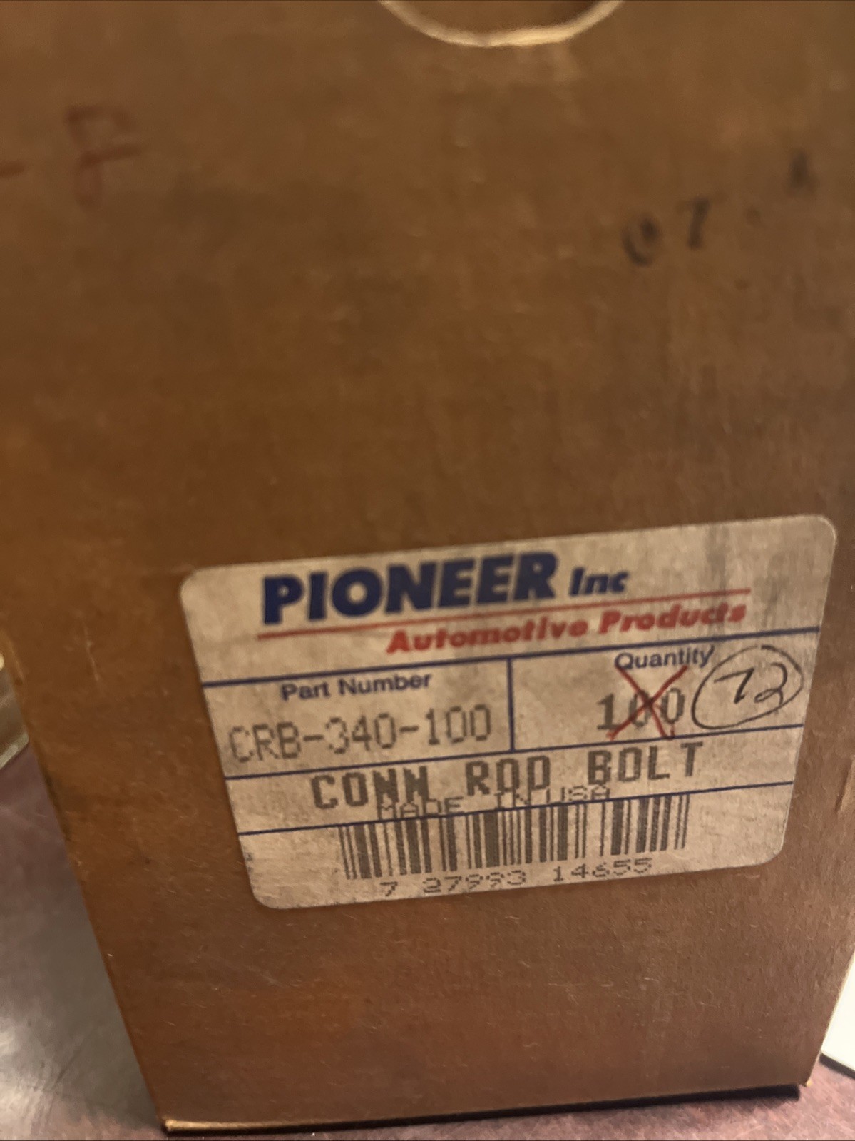 Pioneer connecting rod bolt CRB340 1 Per Purchase - Image 4