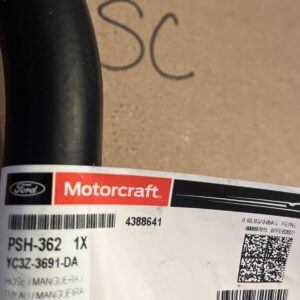 Power Steering Return Line Hose Assembly Motorcraft PSH-362, YC3Z-3691-DA