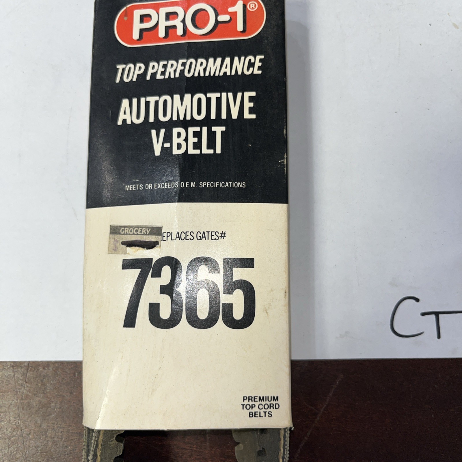 Pro 1 Automotive V Belt 7365 - Image 3