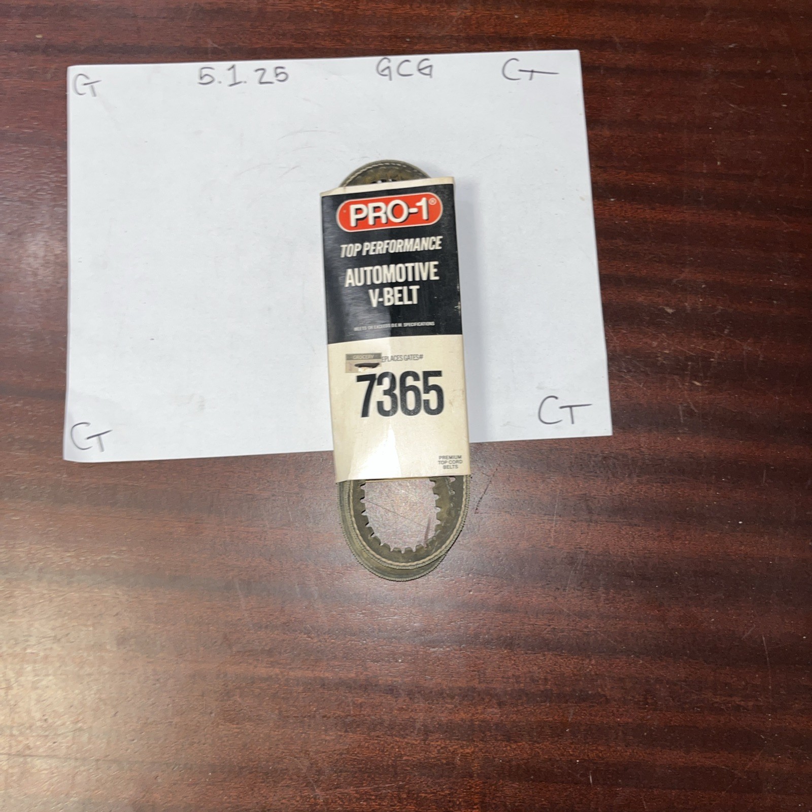 Pro 1 Automotive V Belt 7365