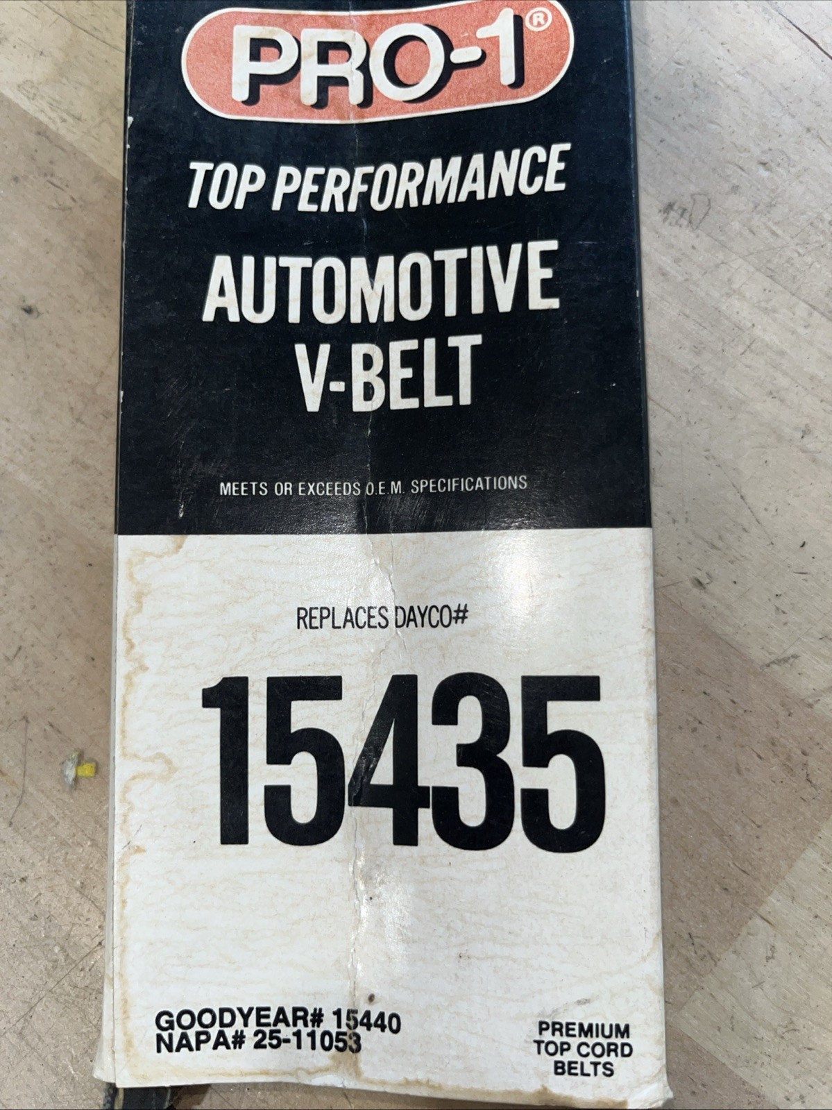 Pro 1 Top Performance V Belt 7435 - Image 5
