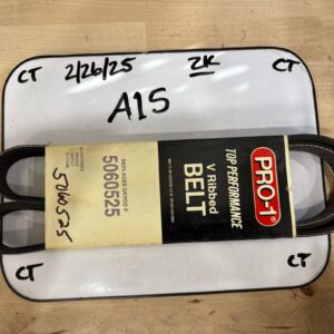 Pro-1 V Ribbed Serpantine Belt Replaces Dayco 5060525 & Gates K060525