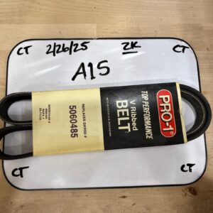 Pro-1 V Ribbed Serpentine Belt Replaces Dayco 5060485 & Gates K060480