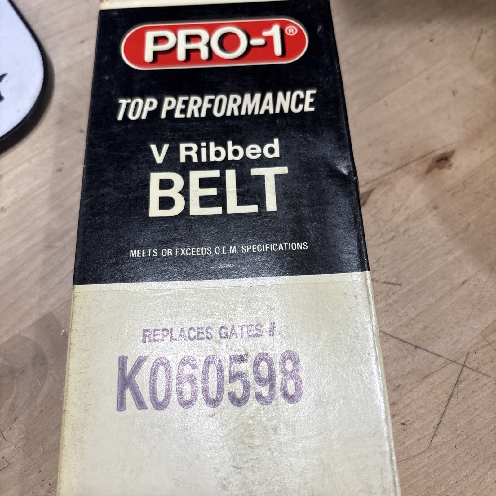 Pro-1 VRibbed Serpentine Belt Replaces Dayco 5060596 & Gates K060598 - Image 4