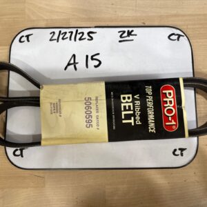 Pro-1 VRibbed Serpentine Belt Replaces Dayco 5060596 & Gates K060598