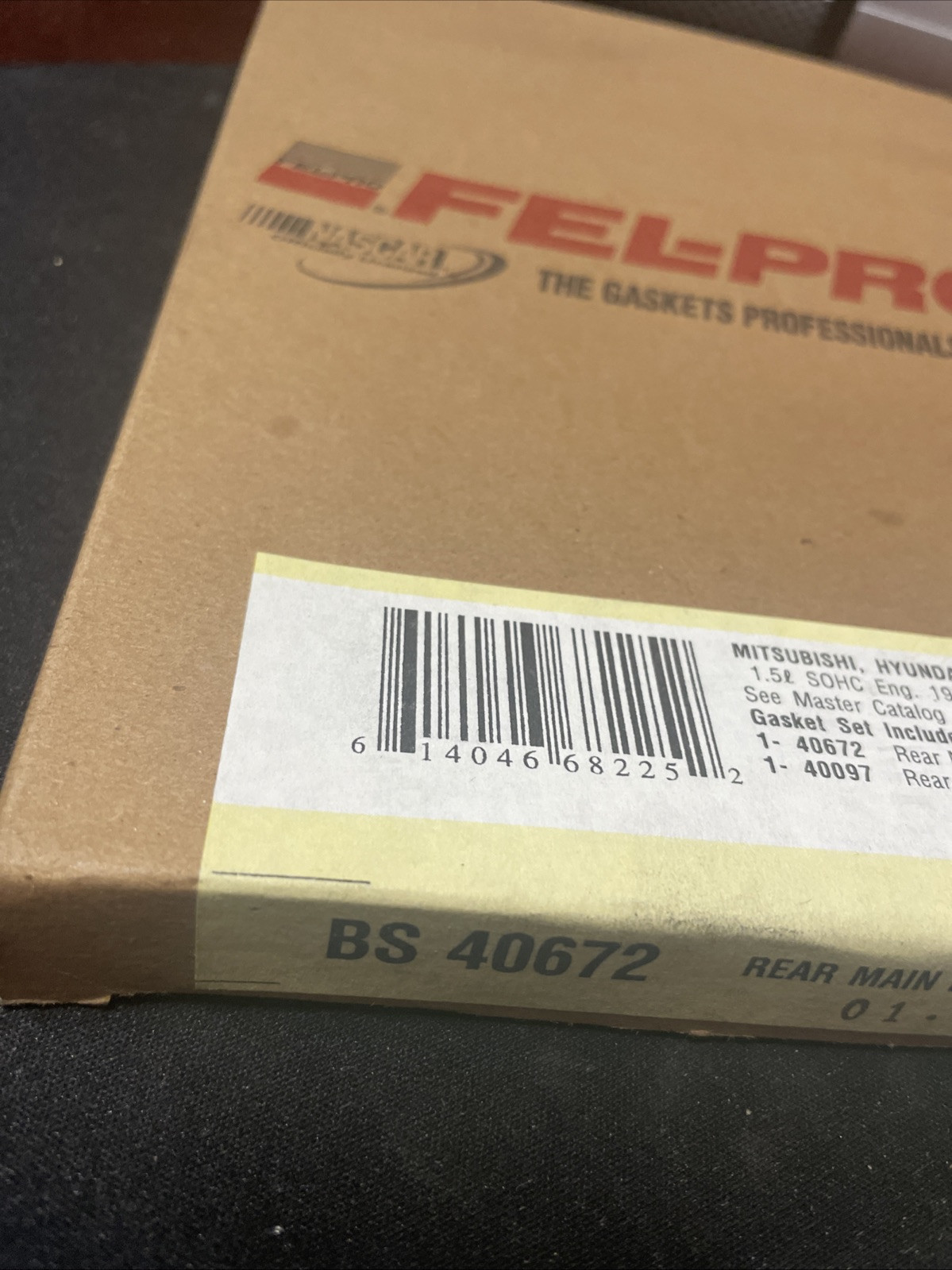 (QTY 2) Fel-pro BS40672 Rear Main Seal Gasket For 2006-2011 Kia 1.5L 1.6L - Image 3