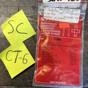 Quick Brake Accessory Kit, 0989, For VW Models